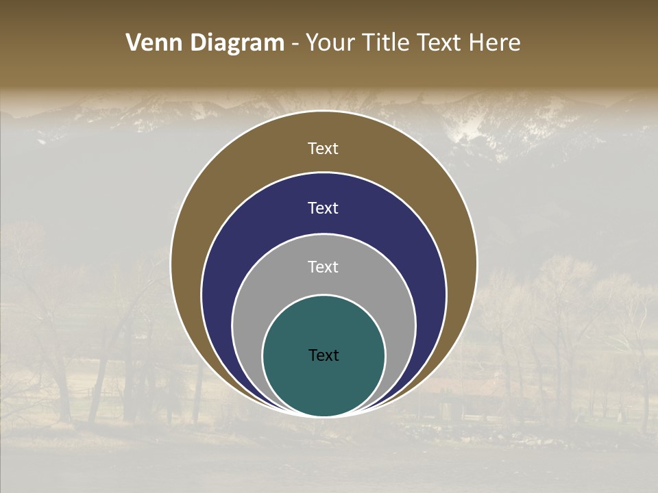 Barn Snow Season PowerPoint Template