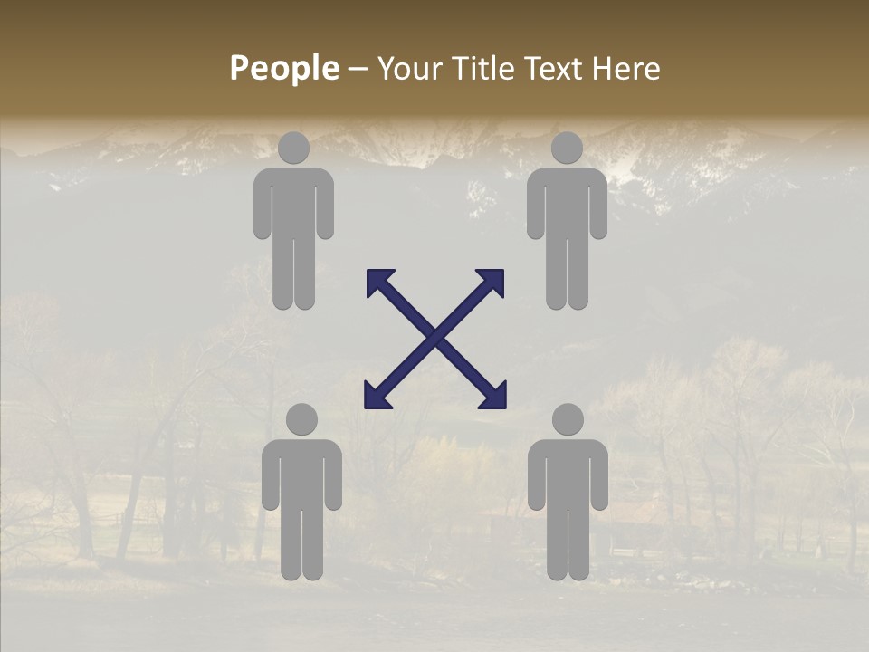 Barn Snow Season PowerPoint Template