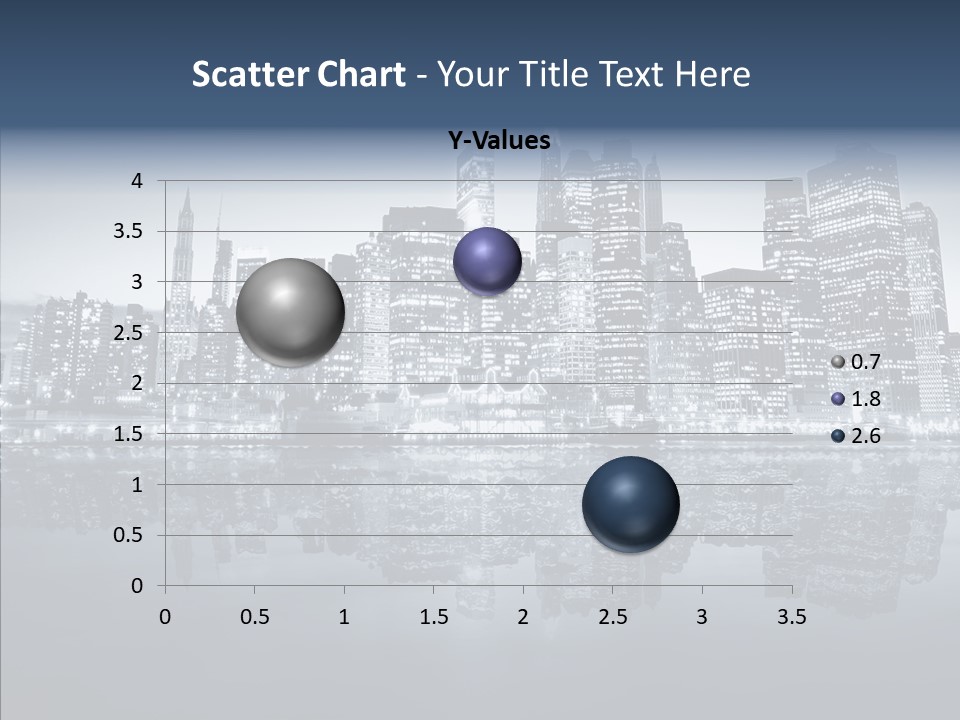 Mirror Sea Lower PowerPoint Template