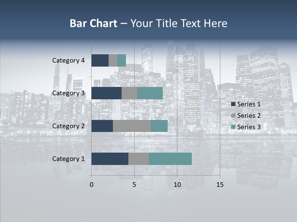 Mirror Sea Lower PowerPoint Template