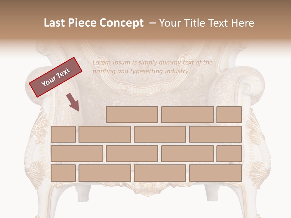 Carved Wall Modern PowerPoint Template