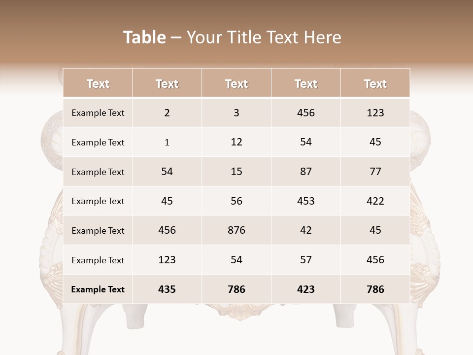 Carved Wall Modern PowerPoint Template