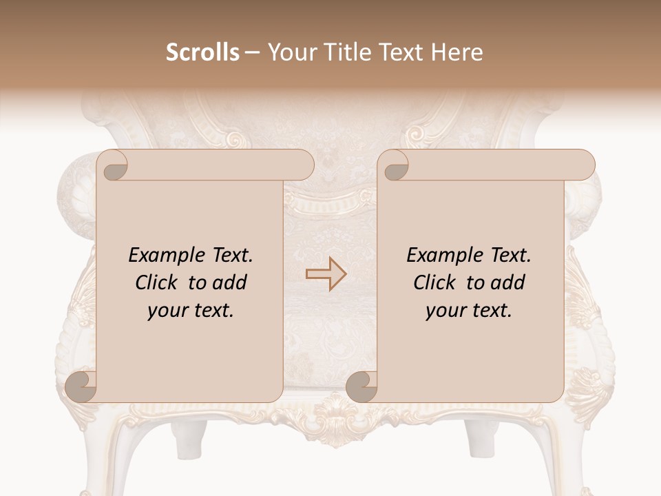 Carved Wall Modern PowerPoint Template
