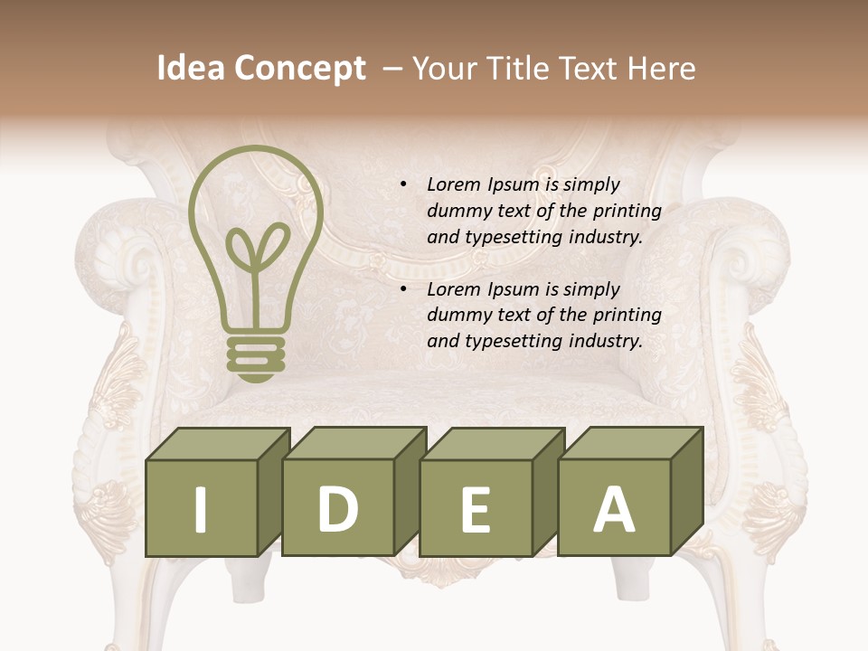 Carved Wall Modern PowerPoint Template