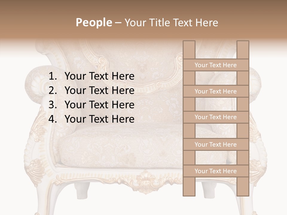 Carved Wall Modern PowerPoint Template