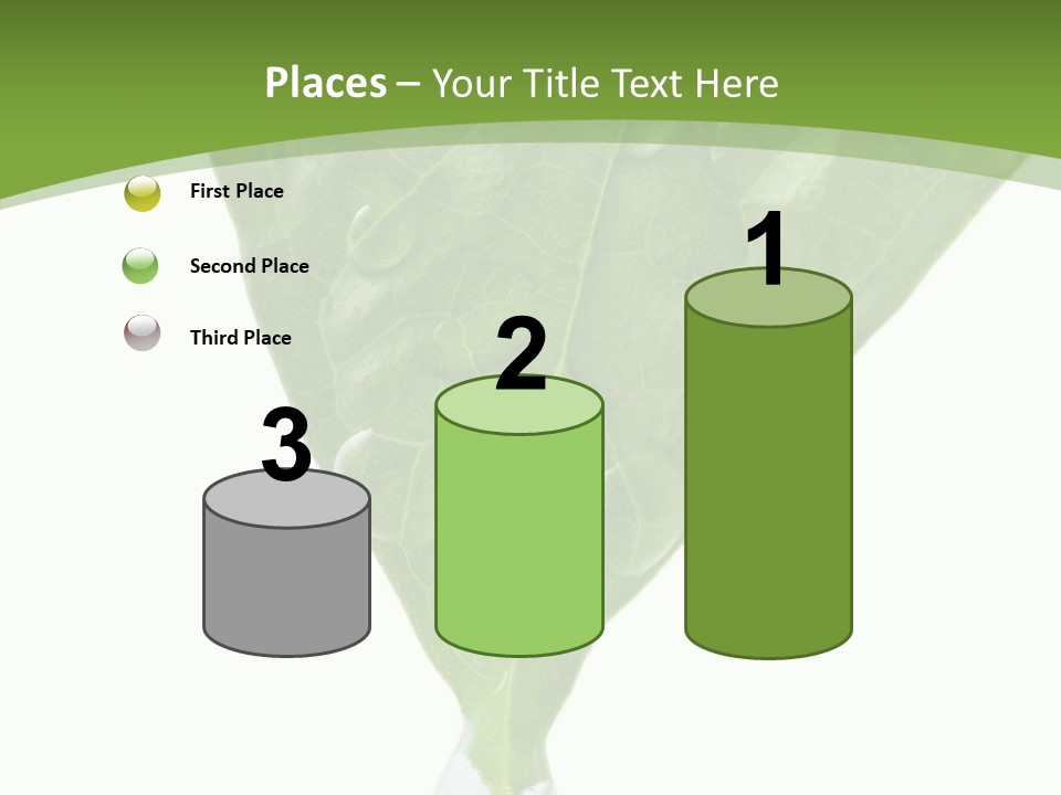 Farm Moisture Showers PowerPoint Template