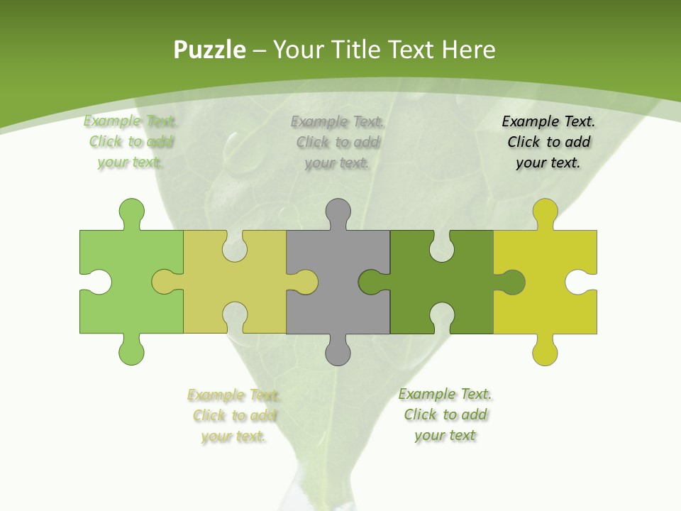 Farm Moisture Showers PowerPoint Template