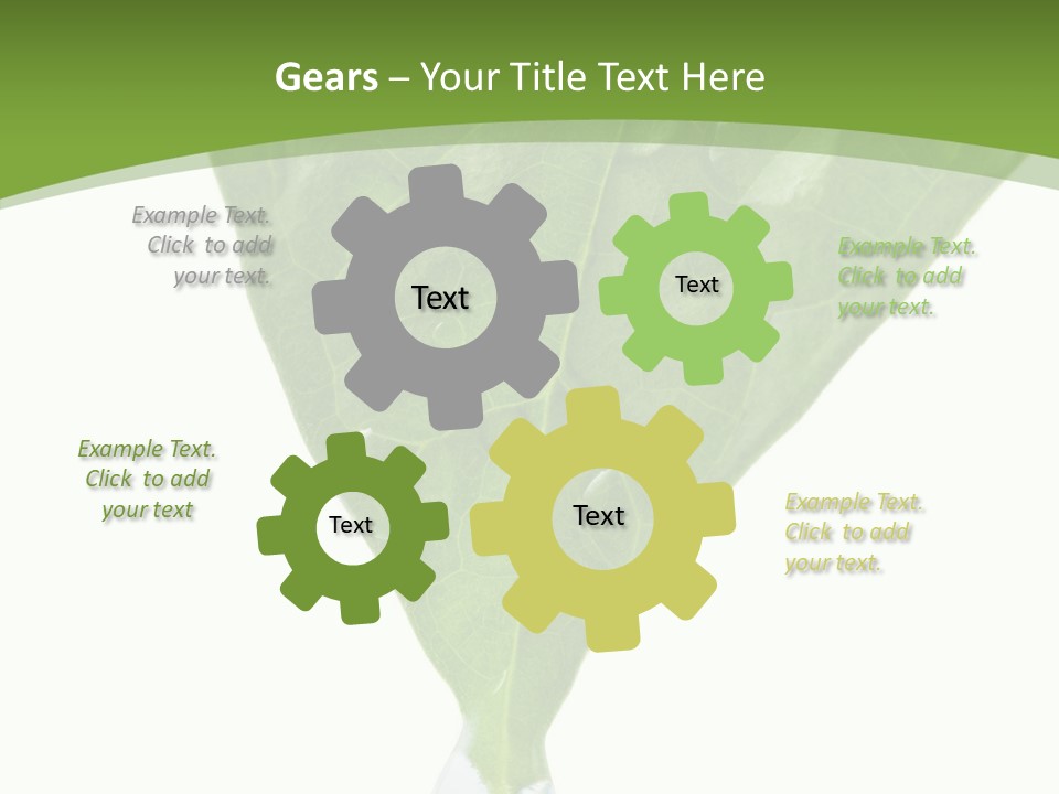 Farm Moisture Showers PowerPoint Template