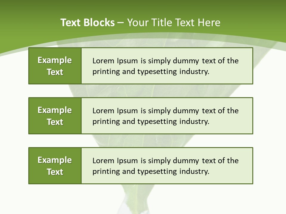 Farm Moisture Showers PowerPoint Template
