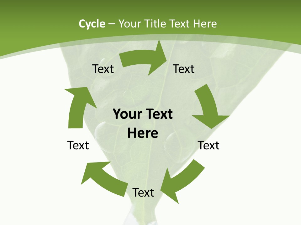 Farm Moisture Showers PowerPoint Template