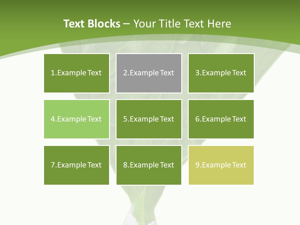 Farm Moisture Showers PowerPoint Template