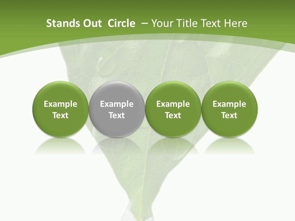 Farm Moisture Showers PowerPoint Template