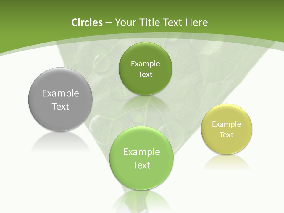 Farm Moisture Showers PowerPoint Template