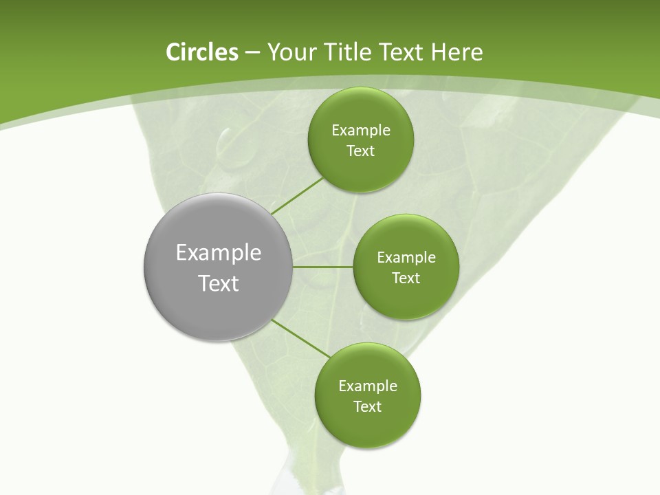 Farm Moisture Showers PowerPoint Template