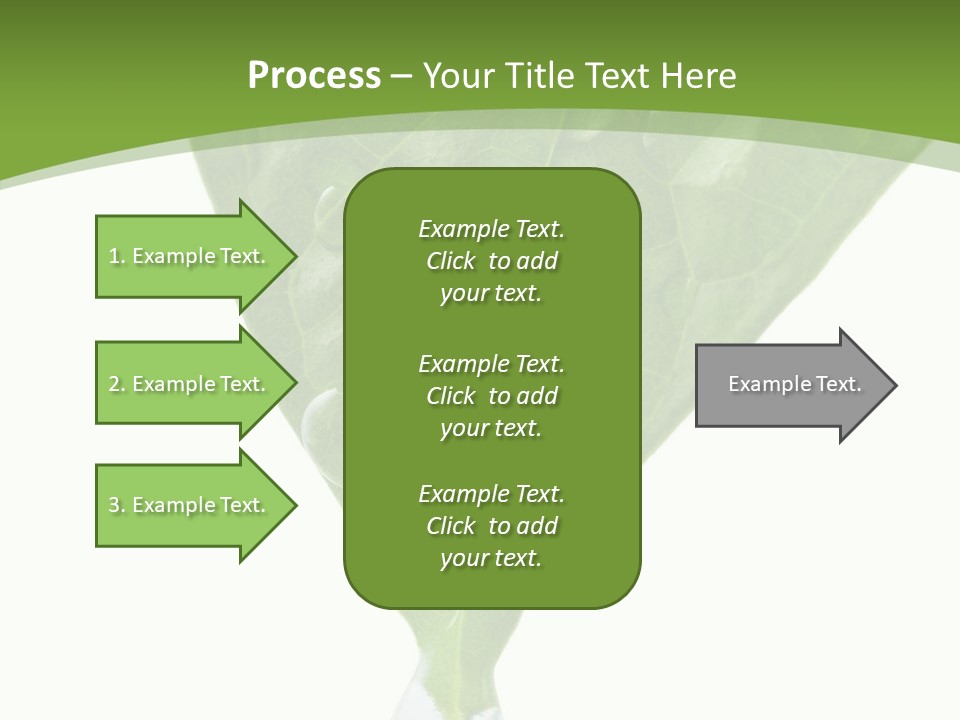 Farm Moisture Showers PowerPoint Template