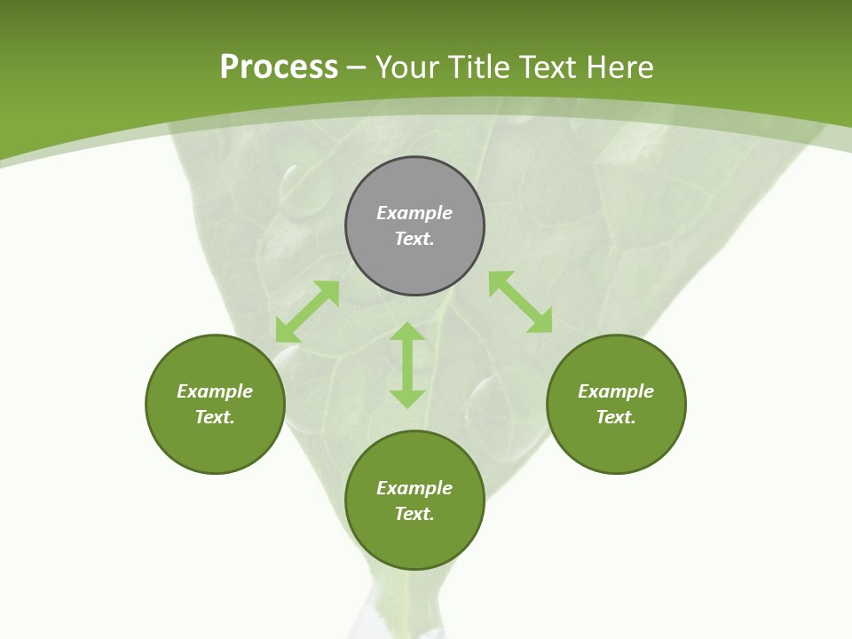 Farm Moisture Showers PowerPoint Template