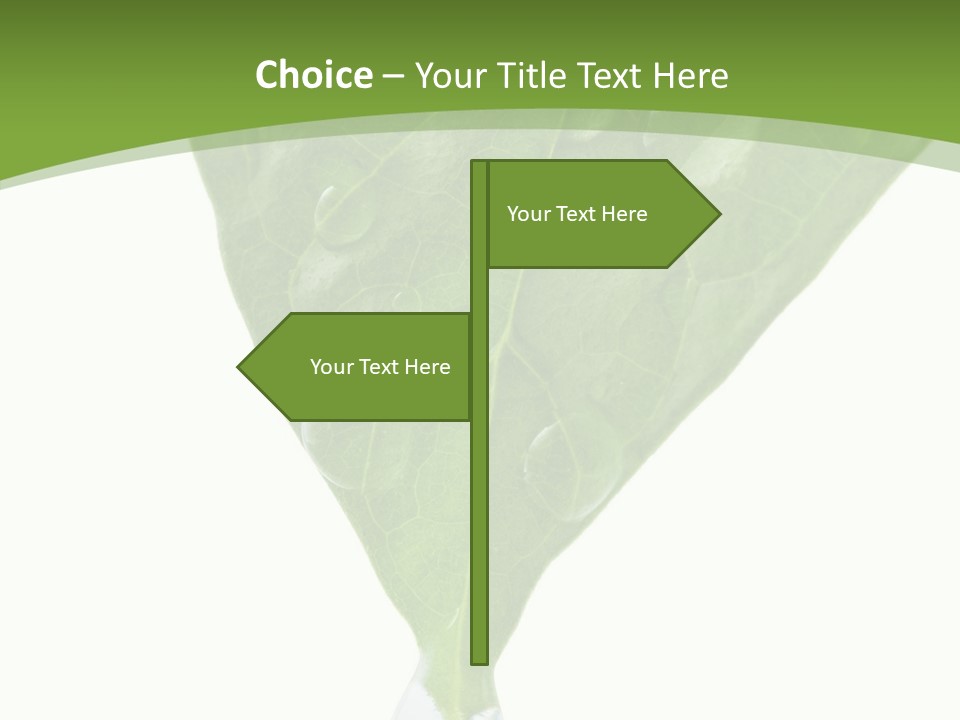 Farm Moisture Showers PowerPoint Template