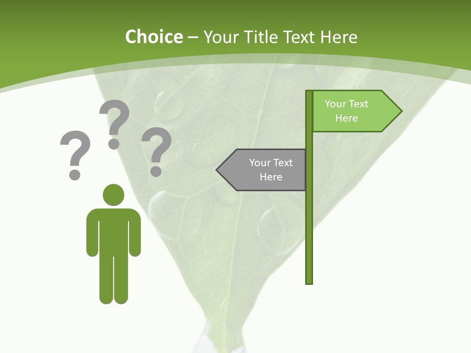 Farm Moisture Showers PowerPoint Template