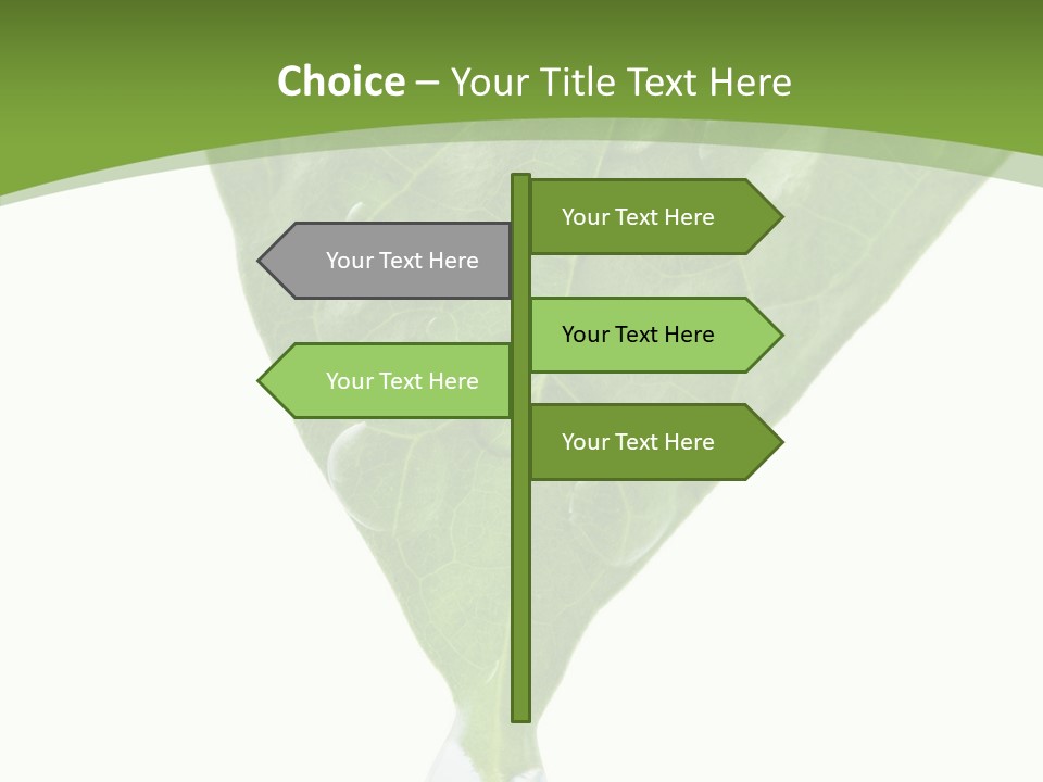 Farm Moisture Showers PowerPoint Template