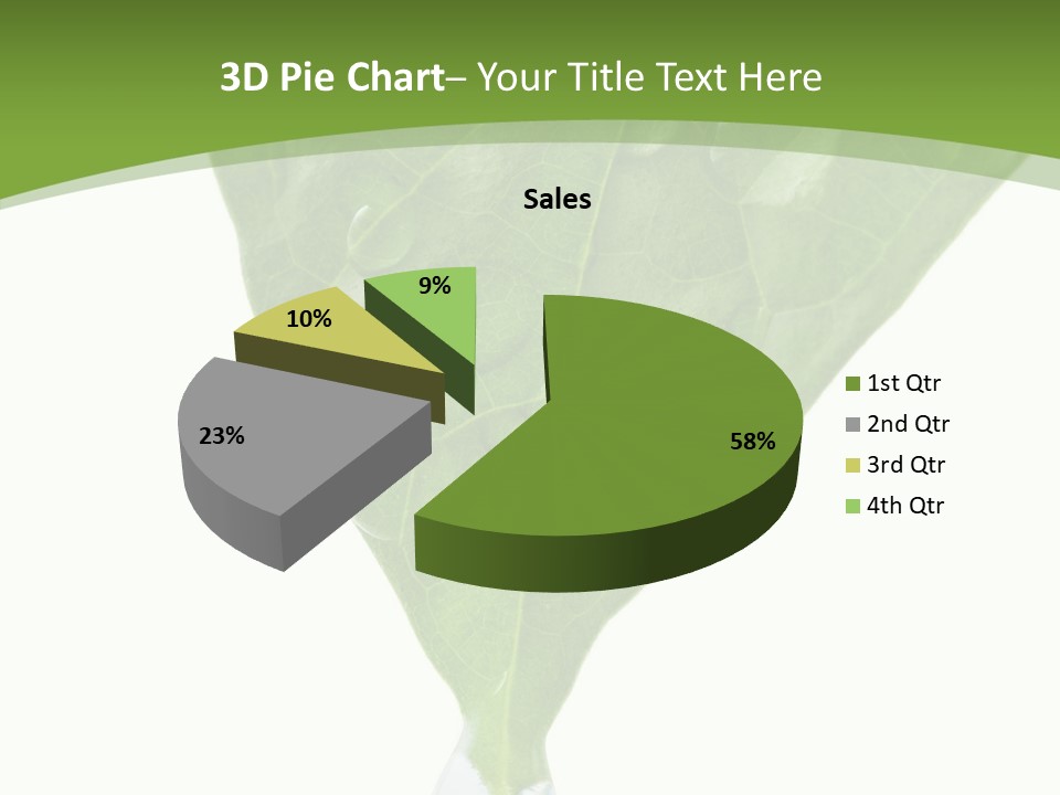 Farm Moisture Showers PowerPoint Template