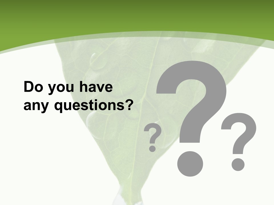 Farm Moisture Showers PowerPoint Template