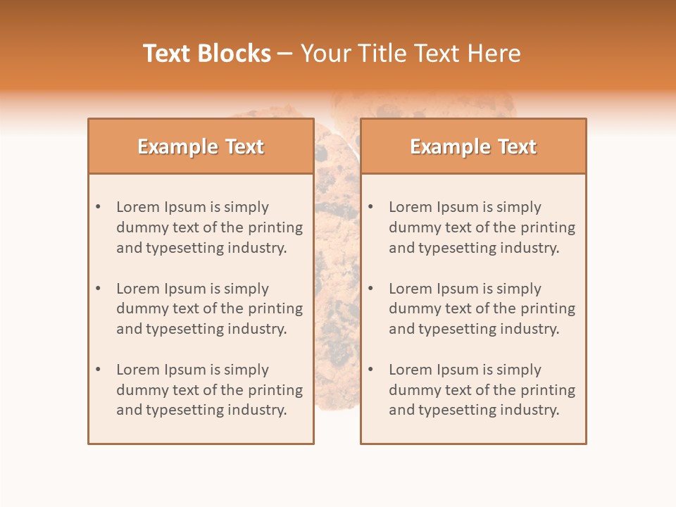 Bakery Chocolate Cake PowerPoint Template