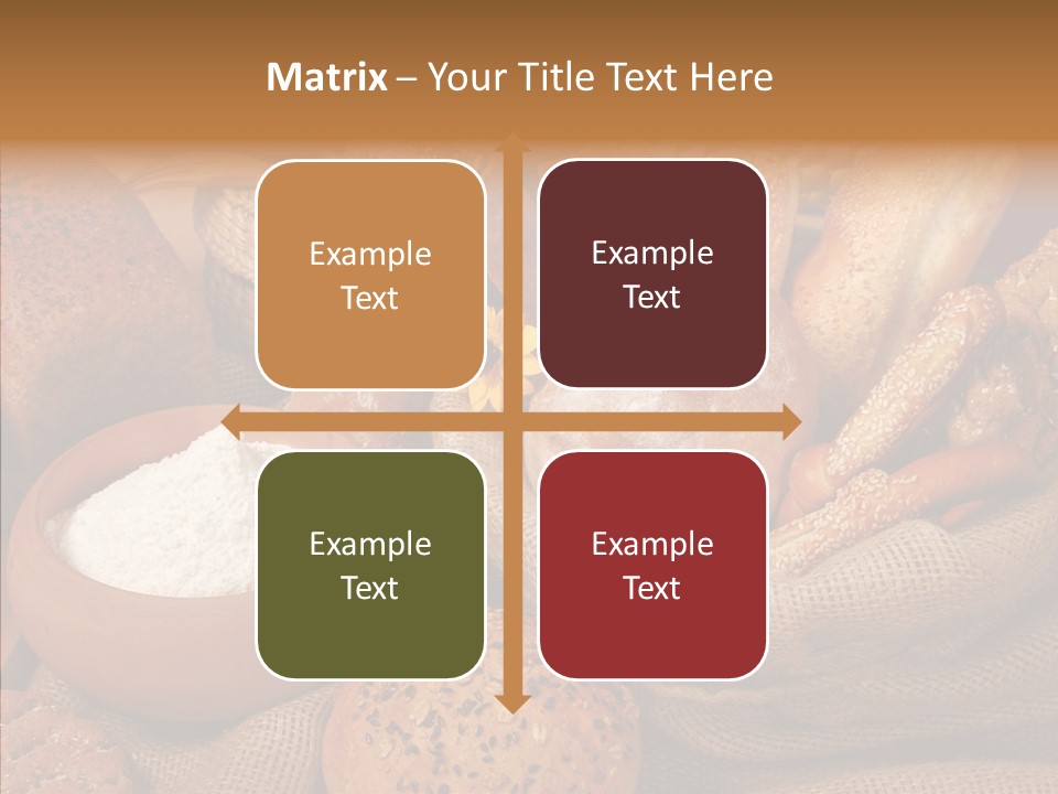 Oven Whole Bowl PowerPoint Template