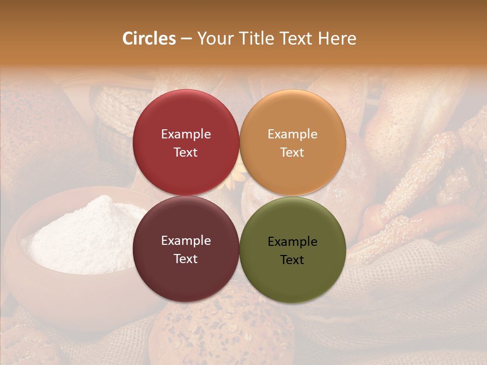 Oven Whole Bowl PowerPoint Template