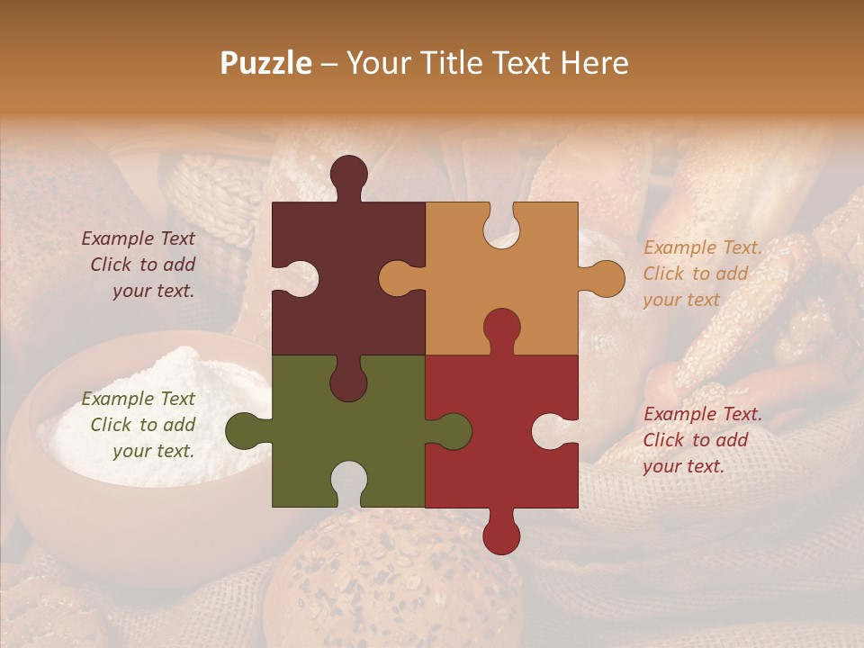 Oven Whole Bowl PowerPoint Template