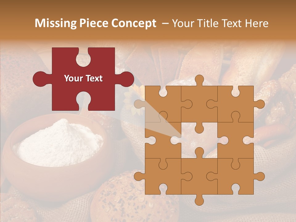 Oven Whole Bowl PowerPoint Template