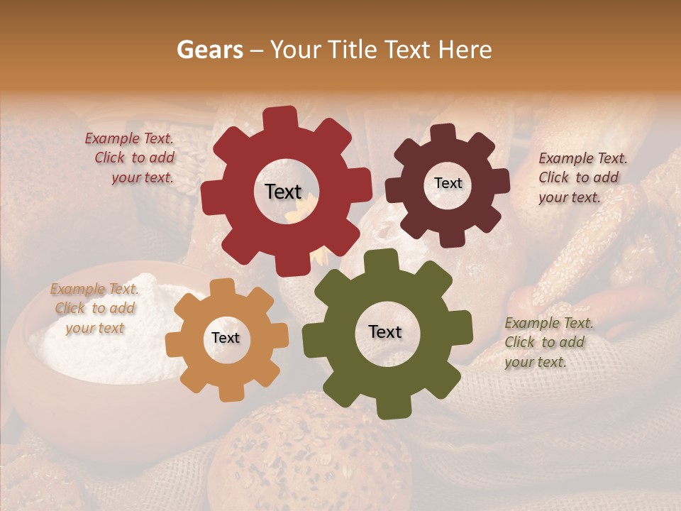 Oven Whole Bowl PowerPoint Template