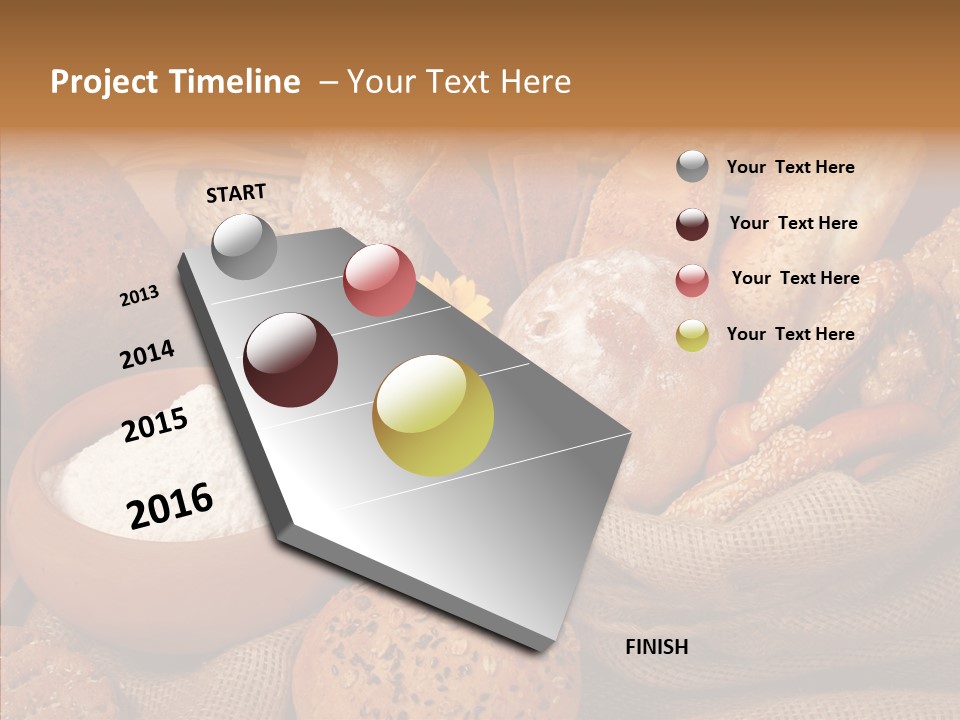 Oven Whole Bowl PowerPoint Template