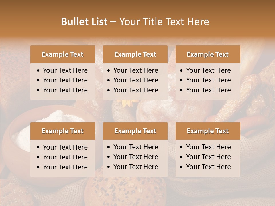 Oven Whole Bowl PowerPoint Template