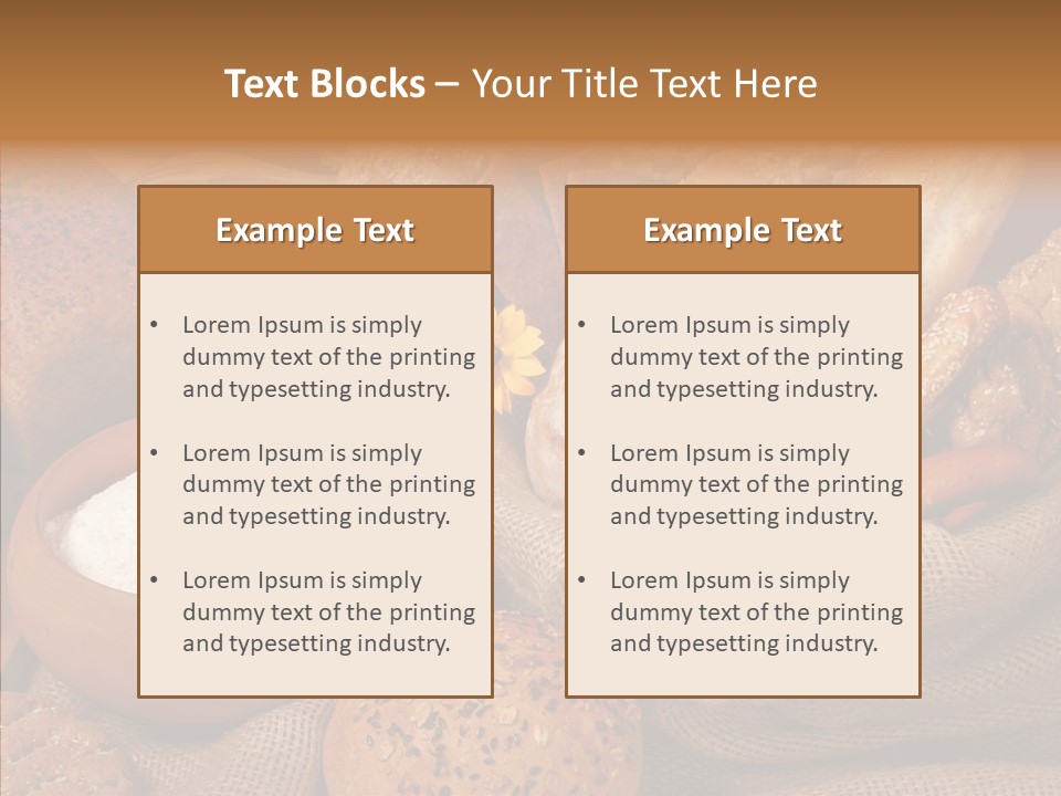 Oven Whole Bowl PowerPoint Template
