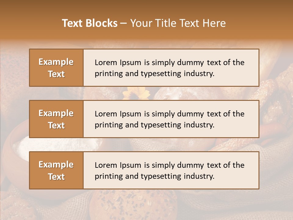 Oven Whole Bowl PowerPoint Template