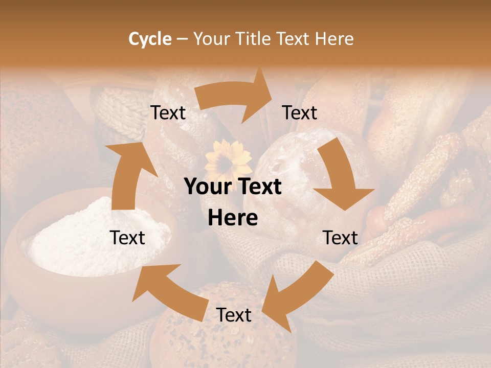 Oven Whole Bowl PowerPoint Template