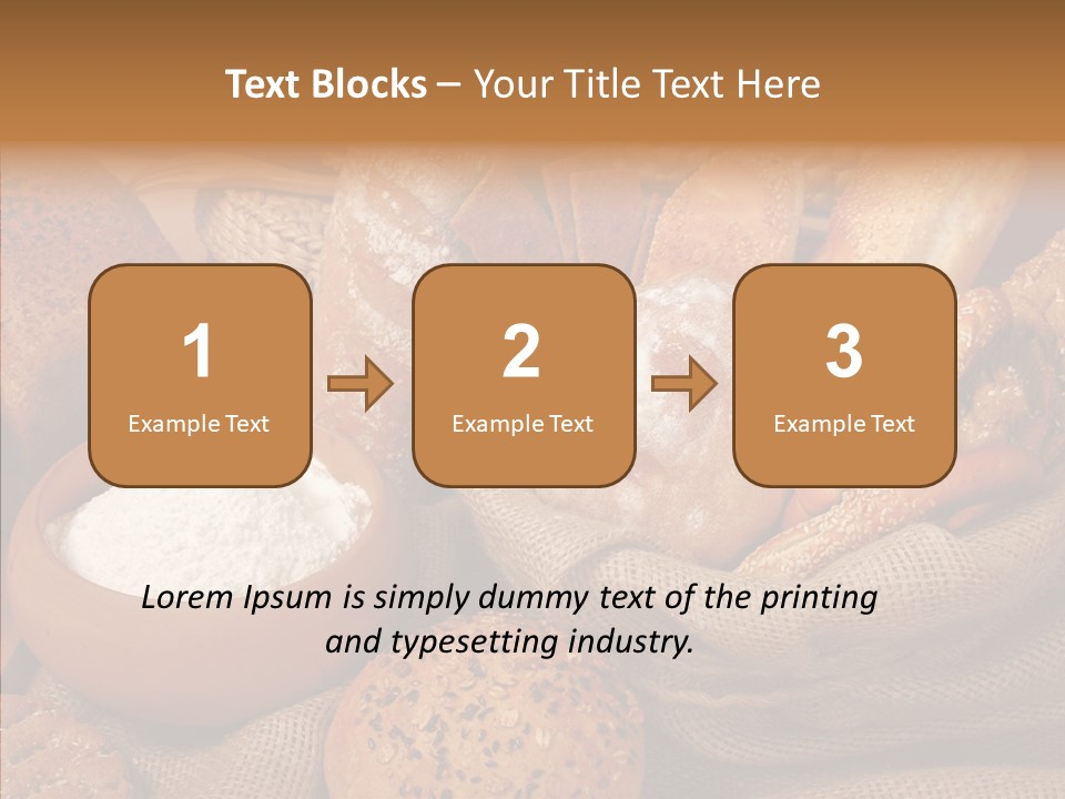 Oven Whole Bowl PowerPoint Template
