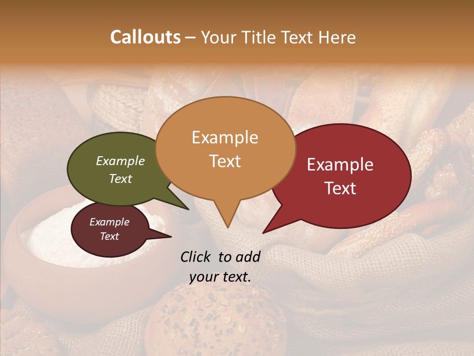 Oven Whole Bowl PowerPoint Template