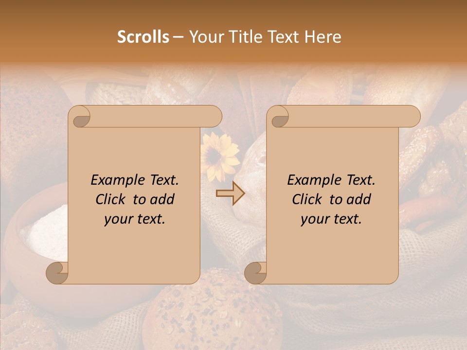 Oven Whole Bowl PowerPoint Template