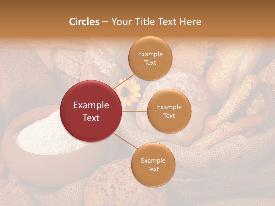 Oven Whole Bowl PowerPoint Template