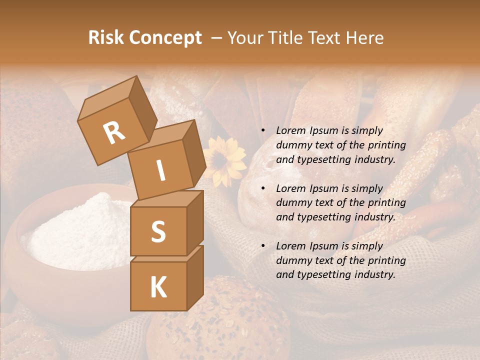 Oven Whole Bowl PowerPoint Template