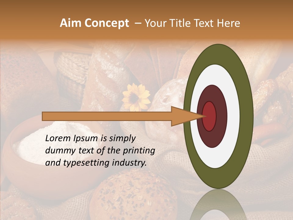 Oven Whole Bowl PowerPoint Template