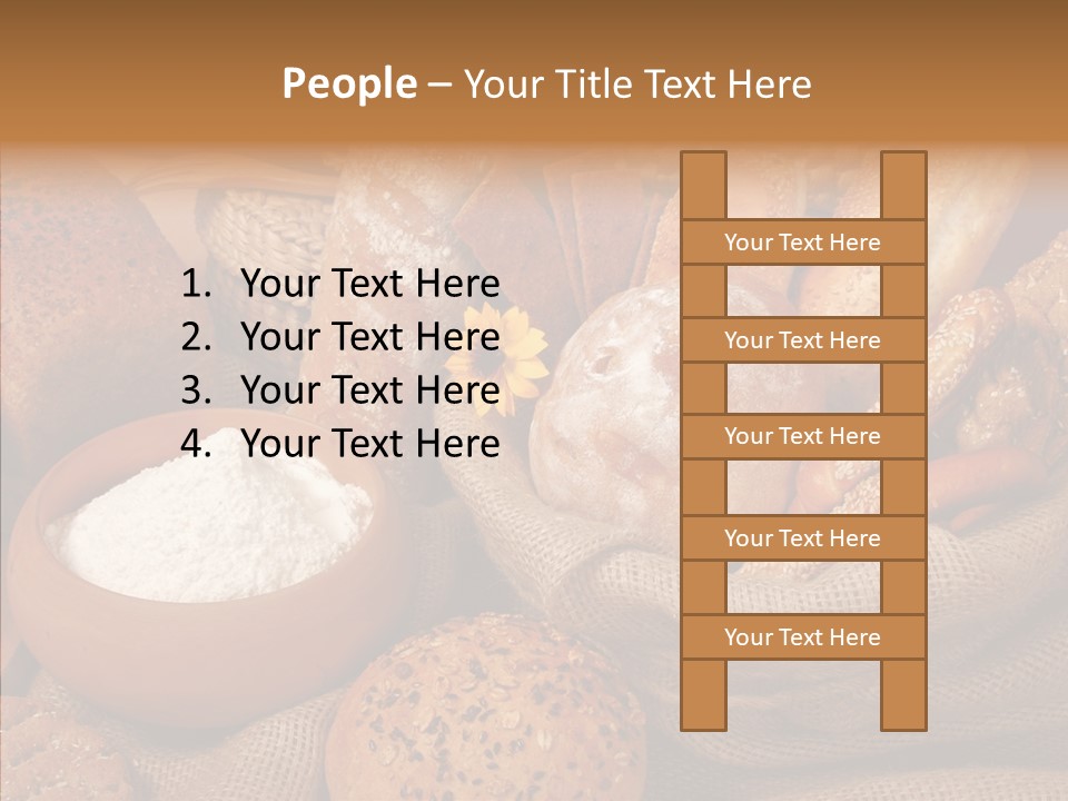 Oven Whole Bowl PowerPoint Template