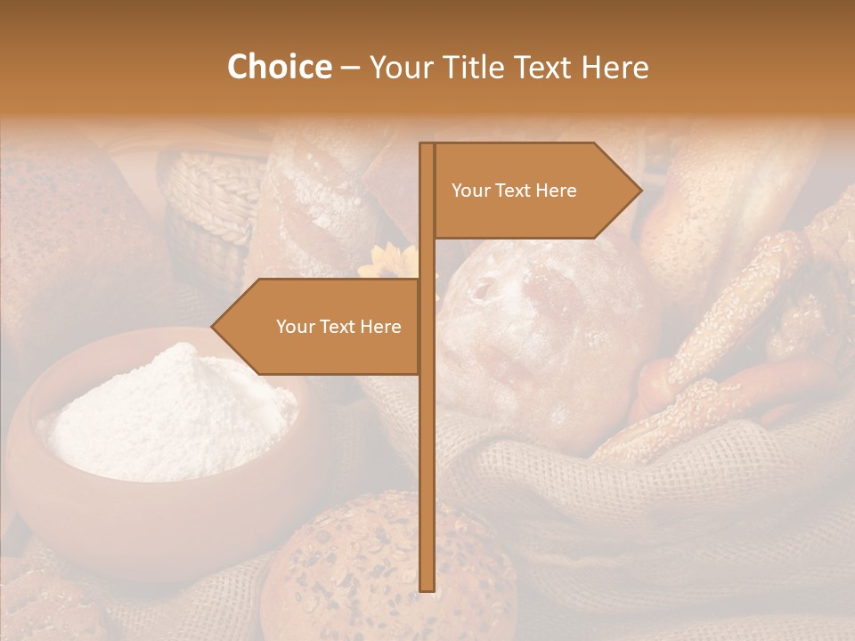 Oven Whole Bowl PowerPoint Template