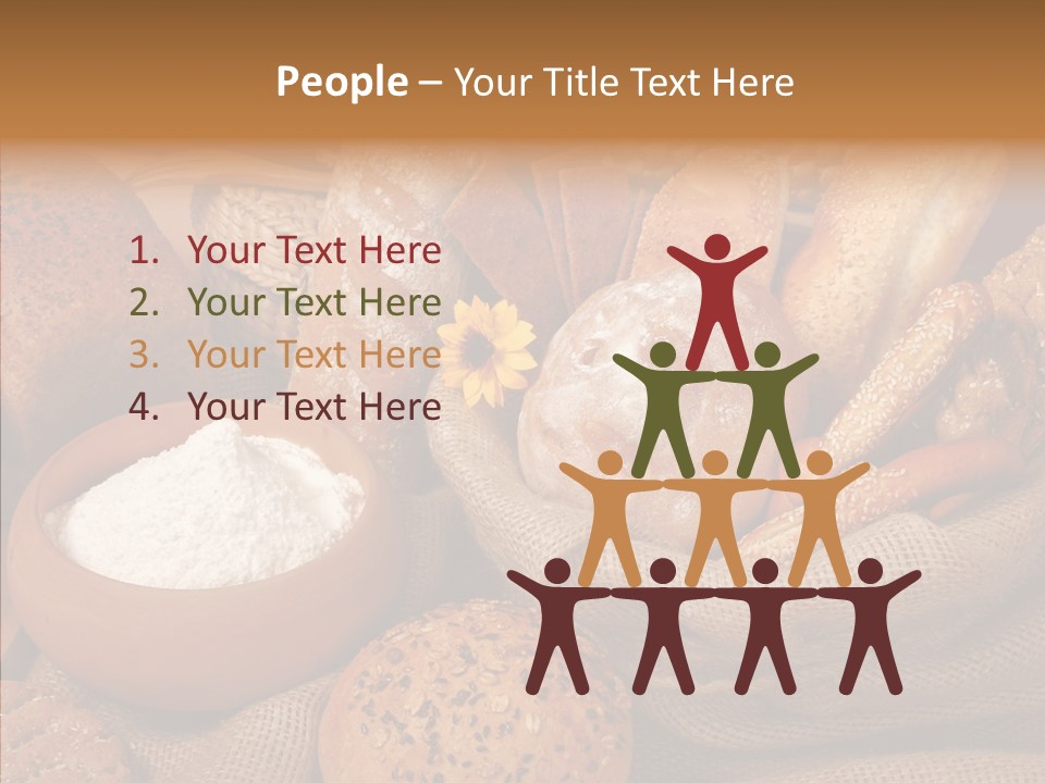 Oven Whole Bowl PowerPoint Template