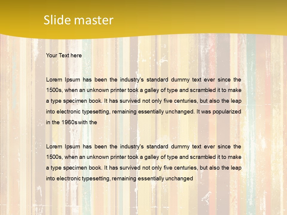 Green Abstract Torn PowerPoint Template