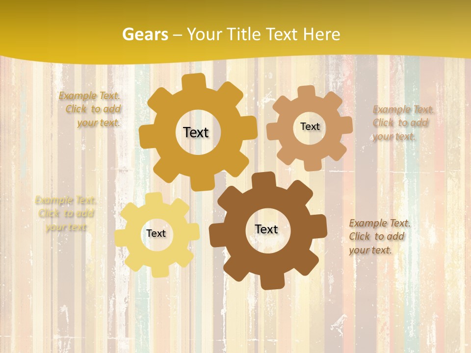 Green Abstract Torn PowerPoint Template