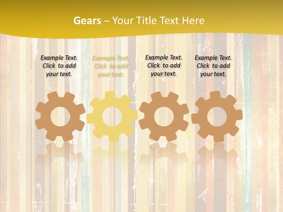 Green Abstract Torn PowerPoint Template