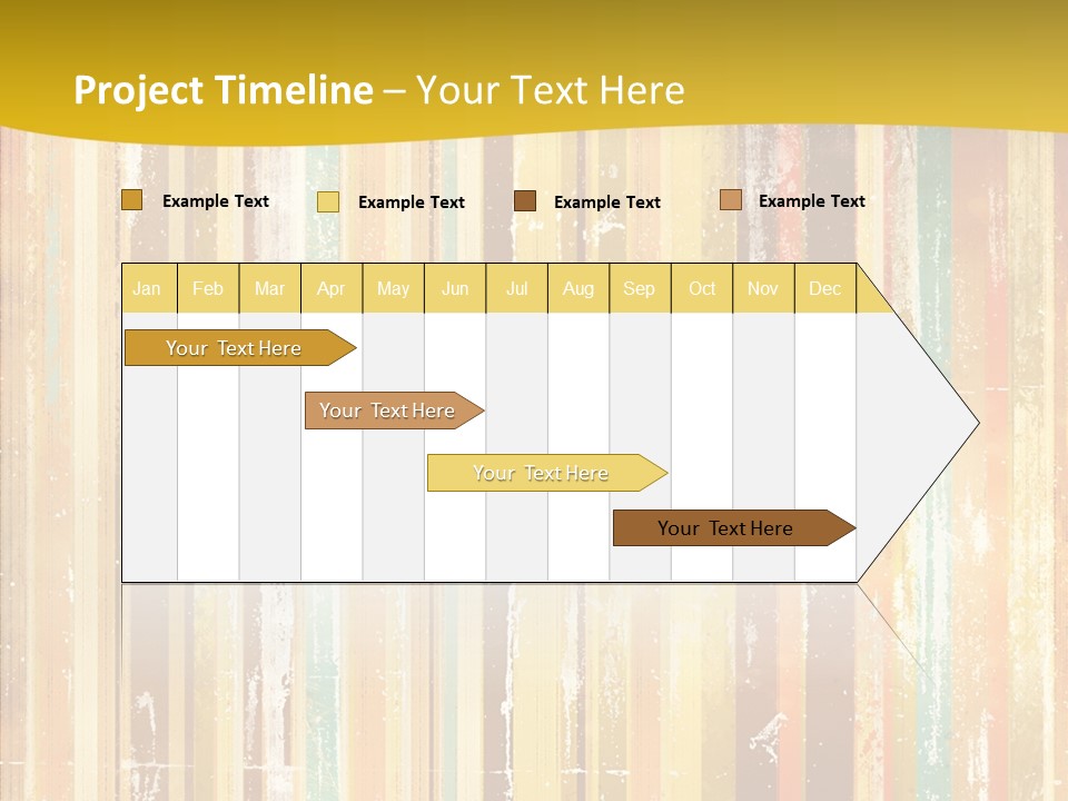 Green Abstract Torn PowerPoint Template