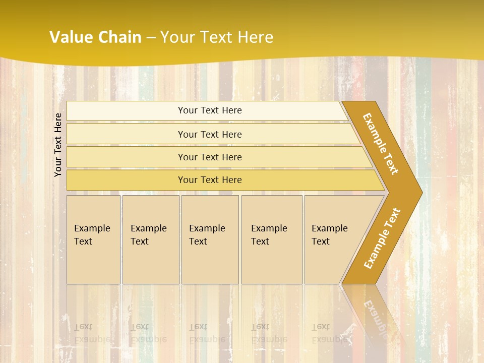 Green Abstract Torn PowerPoint Template
